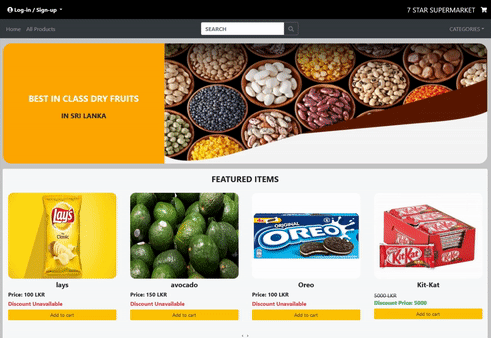 SevenStarSupermarketProject